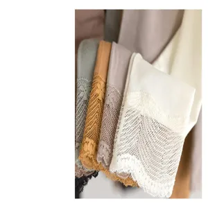 Women lace thermal underwear long sleeve base layer top soft cozy winter warm clothing.