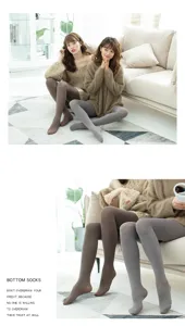 Medias de alta elasticidad para mujer cómodas y moldeadas en estilo gris para uso diario.