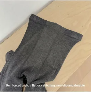 damen wolle thermische strumpfhose winter warme leggings detailansicht weich