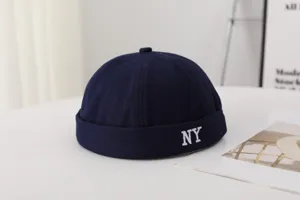 Printemps Ete Nouveau NY Casquette Brodee Unisexe Decontractee Chapeau Melon Streetwear