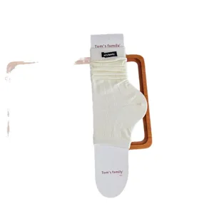 Women ballet style stirrup leg warmers ribbed knit long stacked socks fashion accessory