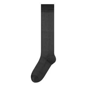 Women Casual Modal Ribbed High Tube Socks Solid Color Micro Compression Long Tube Socks Fashion Legwear