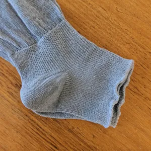 Guetres de jambes unies amples chaussettes stirrup en coton pour femme automne hiver