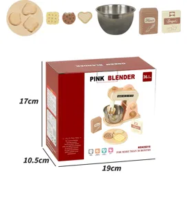 Giocattolo da cucina in legno per bambini frullatore di simulazione set da forno