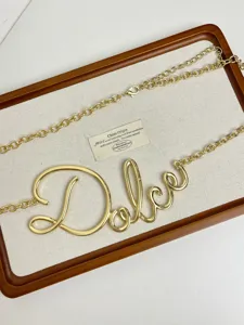 Catena da vita in metallo dorato stile vintage cintura per donne gonne e pantaloni