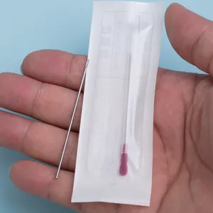 Disposable piercing needle sterile body piercing tool for ear nose navel jewelry supply