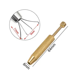 Präzises 4-Prägen Diamant- und Edelstein-Haltegerät mit sicherem Metallgriff für Schmuck.