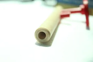Wooden floating blow ball toy detail, classic nostalgic sensory integration training toy part.