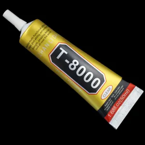 Διαφανής κόλλα πολλαπλών χρήσεων Zhanlida T-8000 σωληνάριο 50ml για στρασς και επισκευή DIY
