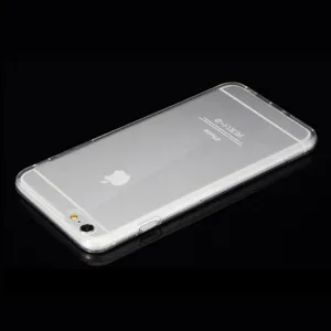 Transparant zacht TPU siliconen beschermhoesje compatibel met Apple iPhone-modellen.