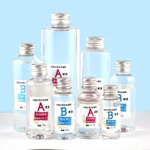 Crystal Clear Epoxy Resin AB Glue Kit Hard Type Three to One Ratio Handmade DIY Jewelry Making Craft Supplies