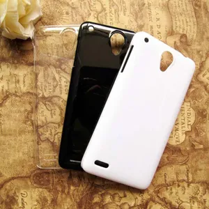Transparante zwarte en witte harde telefoonhoesjes set voor doe-het-zelf bescherming.