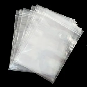 Transparante zipzakjes doorzichtige PE plastic zakjes handig voor herhaaldelijk gebruik