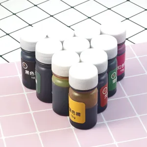 Epoxy resin color pigment 10g UV crystal glue oil dye liquid colorant detail view
