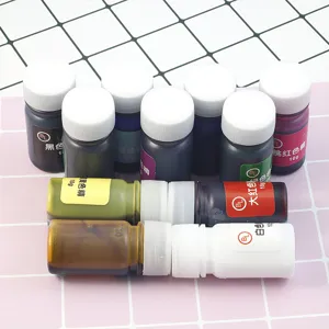 10g epoxy resin color pigment dye for UV crystal AB glue crafting liquid tint coloring.
