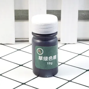 10g grass green color essence epoxy resin dye for UV crystal AB glue, oil pigment.