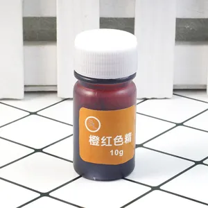 10g orange resin colorant dye for UV crystal epoxy resin AB glue casting art DIY crafts detail view