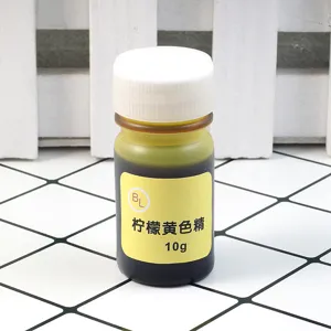10g Lemon Yellow Epoxy Resin Colorant UV Crystal AB Glue Dye Pigment Detail View