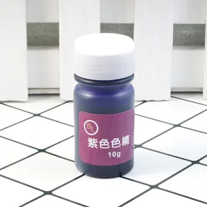 Purple color essence 10g for epoxy resin UV crystal glue oil dye pigment crafting.