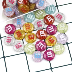 Platte hars snoep cabochons voor DIY telefoonhoesjes en handgemaakte sieraden accessoires decoratie.