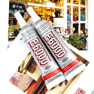 E6000 clear craft glue multi-purpose adhesive 15ml for jewelry DIY handmade materials