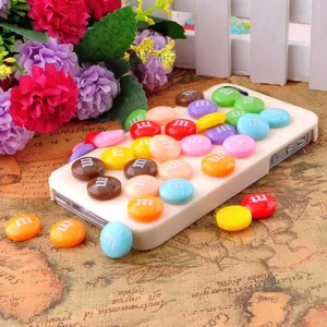 Platte Rug Hars Snoep Cabochons Letter Print Ambachtelijke Bedels Meerkleurig DIY Telefoonhoesje Decoratie Scrapbooking Versieringen Sieraden Accessoires