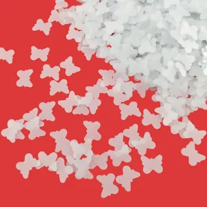 Matte hollow butterfly sequins for DIY epoxy resin crafts, eye makeup and nail art decoration.