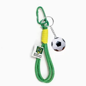 Soccer football keychain lanyard sports fan souvenir backpack hanging decoration new