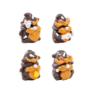 Miniatuur Hars Hoogland Kabouter Figuur Schattige Cartoon Micro Landschap Kabouter Sculptuur Voor Feeëntuin DIY Auto Bureau Decoratie