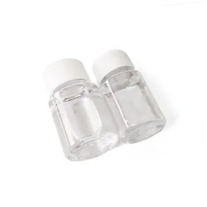 Clear transparent epoxy resin glue bottles set, perfect for DIY crafts and crystal coating.