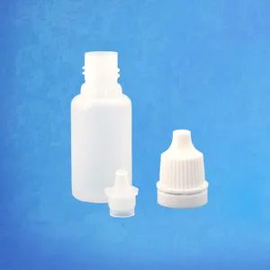 10ml Plastic Dropper Bottle Empty PE Squeezable Bottle with Tamper Evident Cap Detail