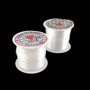 Filo di cristallo elastico trasparente per perline fai da te, filo resistente da 0,70 mm.