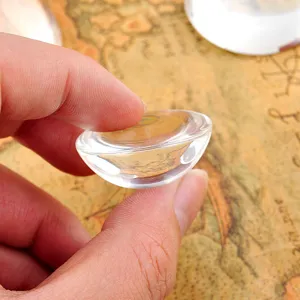 Cupola cabochon in vetro trasparente per la creazione di gioielli fai da te e bricolage.