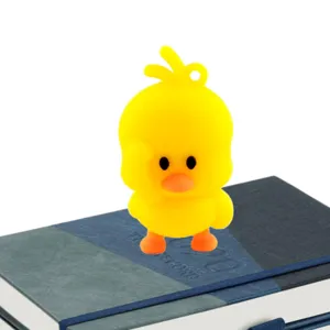 Cute yellow duck cartoon doll pendant keychain cute bag accessory backpack charm gift item