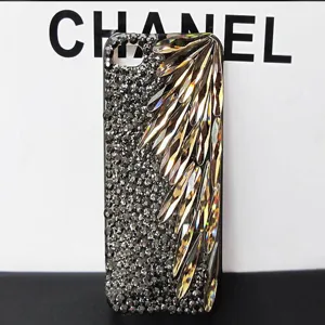 Luxury crystal phone case sparkling rhinestones handmade bling cover for smartphone accessories