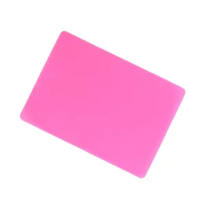 Roze siliconen mat voor UV hars en klei knutselwerk, anti-vuil bureau beschermingsmat.