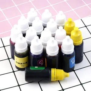 Oily Epoxy Resin Color Essence UV Drip Glue Liquid Pigment High Concentration DIY Crystal Craft Dyeing Agent