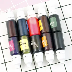 Concentrated oil-based epoxy resin liquid colorant dye for UV resin DIY crafts 10g bottles