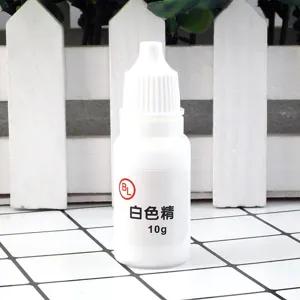 High concentration white color pigment essence for UV epoxy resin DIY crystal glue making.