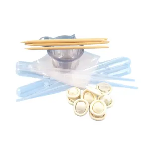 Kit di attrezzi in resina epossidica cristallo DIY tazza erogazione pipetta bastoncini