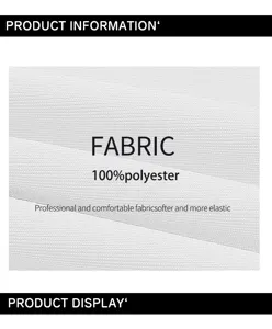Gros plan de detail de tissu en polyester blanc, texture douce et presentation de surface lisse.