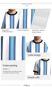 Λεπτομέρεια ανδρικού αθλητικού t-shirt με εξαιρετικό γιακά, απλές μανσέτες και μαλακό ύφασμα.