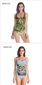 Stylish one-piece swimsuit with unique graphic print, sexy slim fit design for beach and resort.