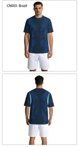 Andriko set podosfairikis fanelas me kontomantiko t-shirt kai aspro sortz.