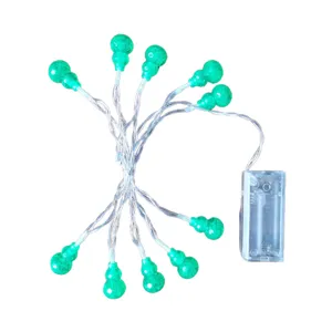 LED gourd string lights battery operated fairy lights decorative lighting for home party room decor