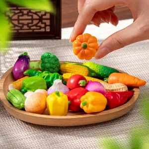 Großes Simuliertes Gemüse Lebensmittelsspiel Miniaturmodell Harz Puppenhaus DIY Dekoration Mikrolandschaft Kleine Ornament