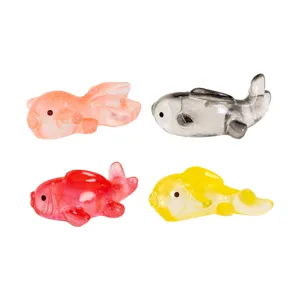 Miniatur Harz Koi Fisch Goldfisch Ornamente Aquarium Fischbecken Dekoration DIY Mikrolandschaft Feengarten Zubehör