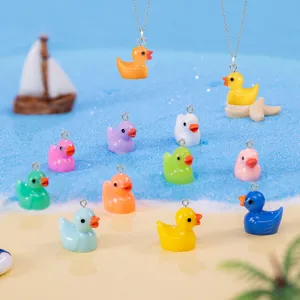 Ensemble de pendentifs mignons colorés en résine pour fabrication de bijoux DIY et accessoires