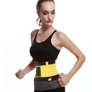 Women sports waist trainer belt postpartum belly wrap fitness corset gym slimming belt