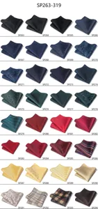 Variantes de pañuelo de bolsillo para traje de hombre, clásico para bodas y negocios formales.